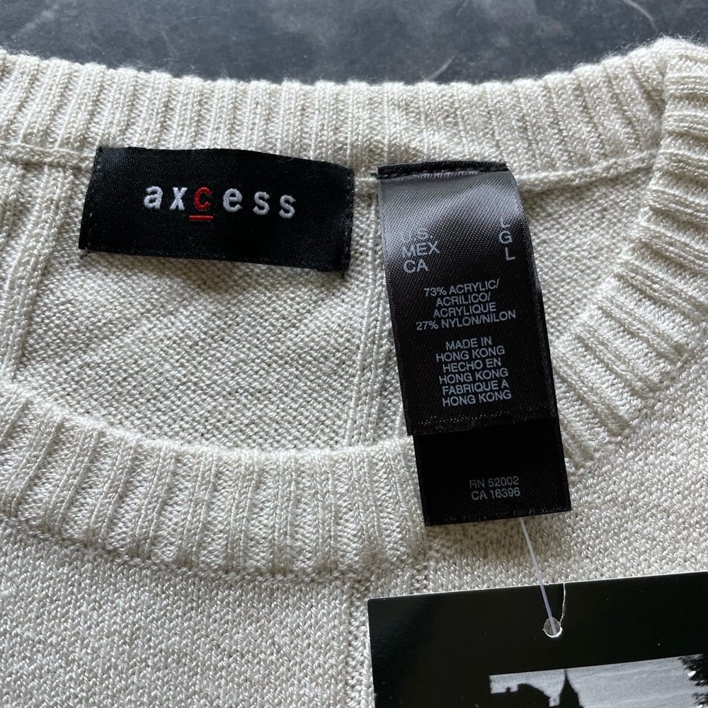 Axcess Mens Sweater - Picture 2 of 3